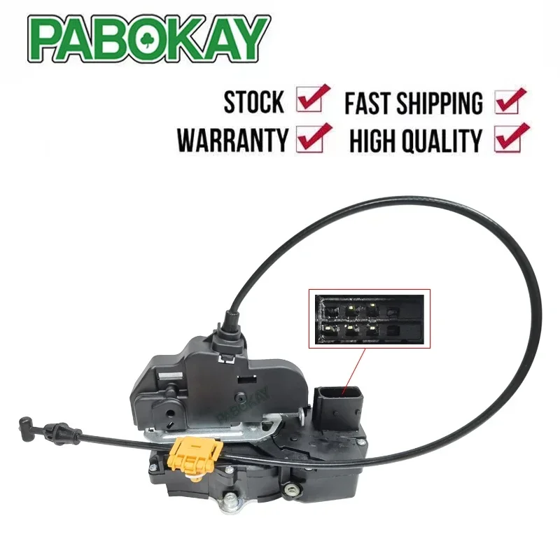 

Front Left Driver Side Door Latch Lock Actuator For Hummer H2 2008-2009 15231183 25876577 20785787 25840361 25847699 25943726