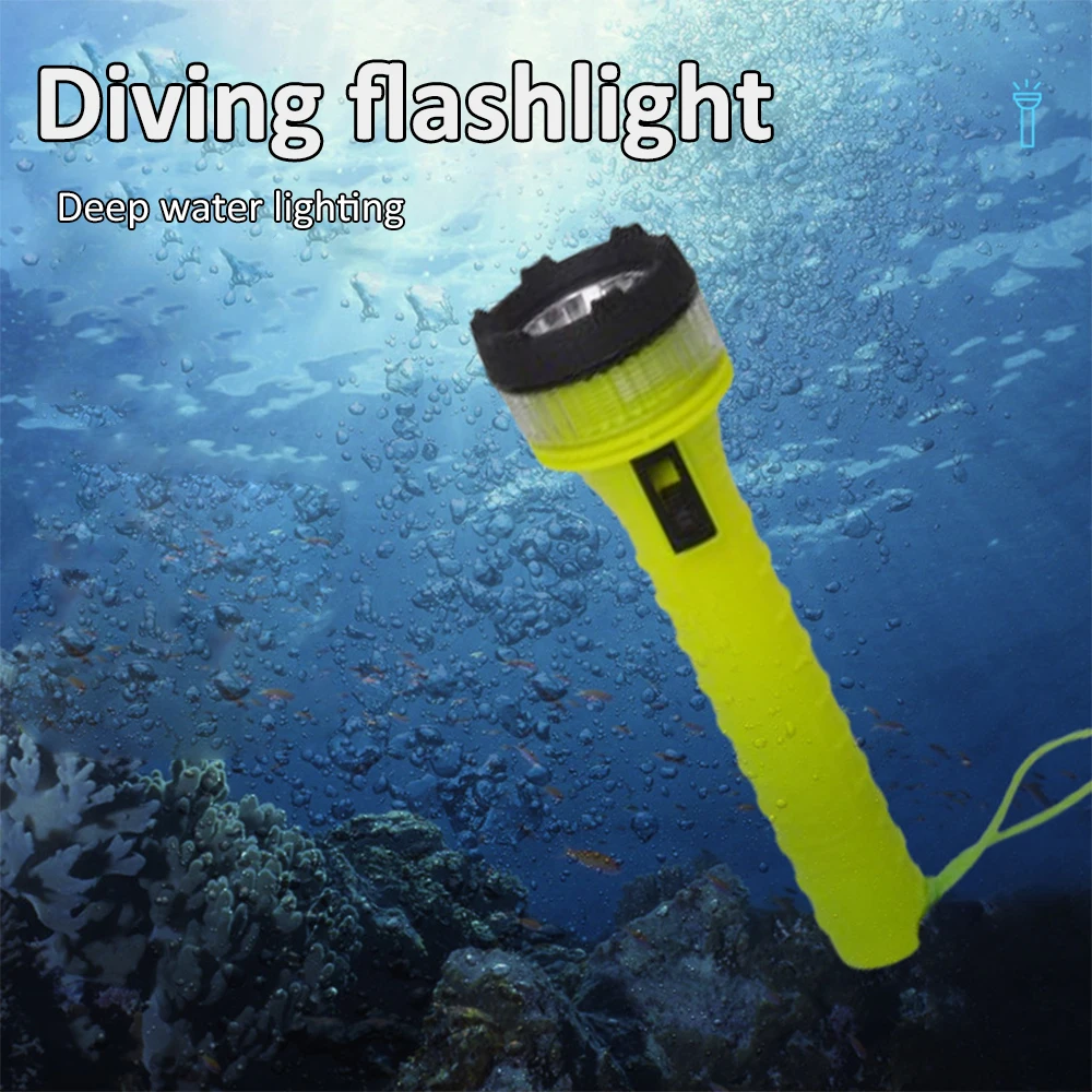 

Scuba Dive Light Diving Flashlight Waterproof Underwater Flashlights Snorkeling Diving LED Torch for Underwater Sports