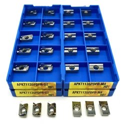 APKT1003 APKT1135PDFR MA H01 Aluminum Milling Cutting Tool CNC Turning Insert Indexable cutting Tool Copper wood Processing