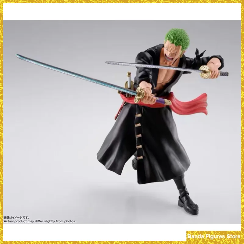 Original BANDAI S.H.Figuarts SHF Roronoa Zoro Raid Eustass Kid In Stock Anime Action Collection Figures Model Toys