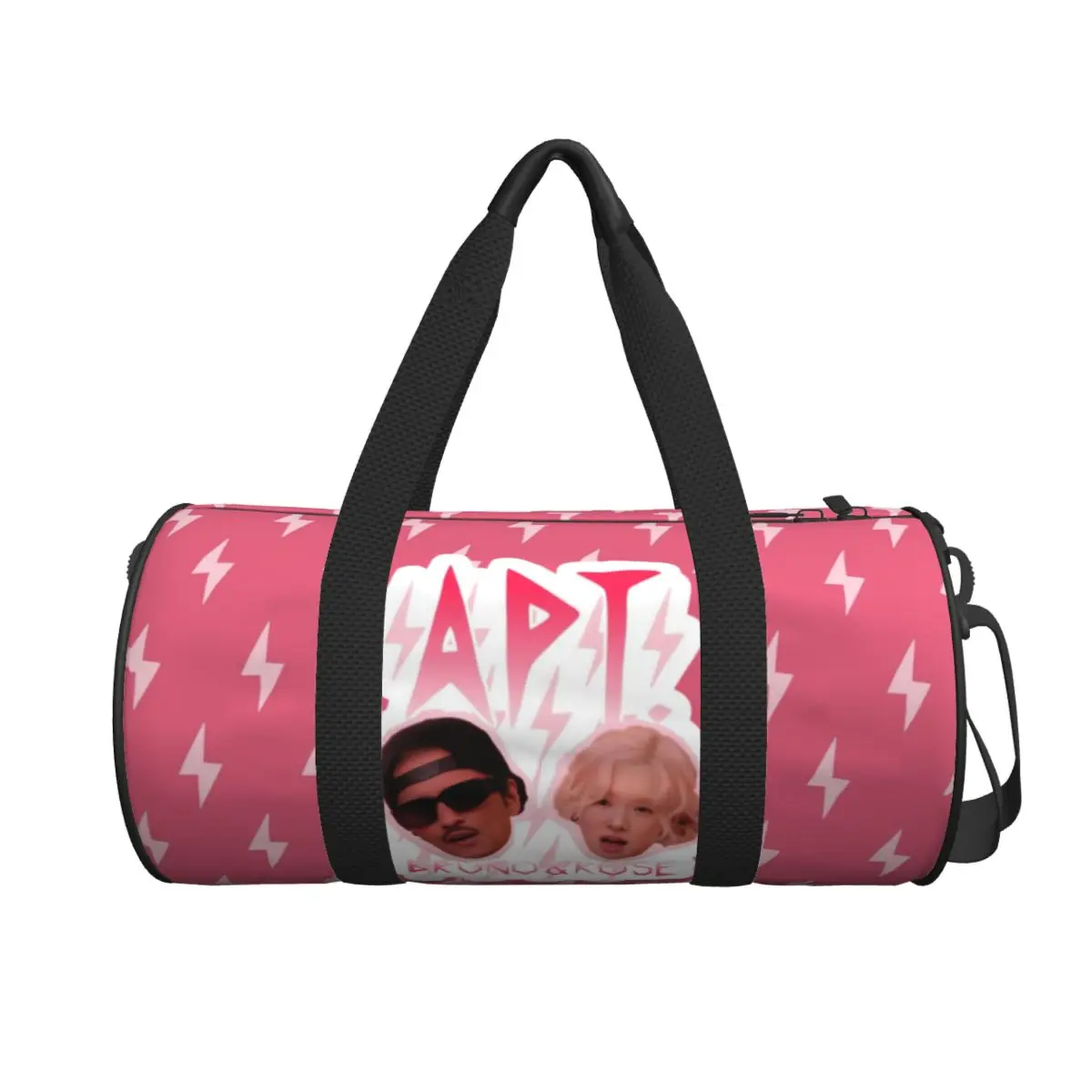 APT Rosie-Bruno Mars Round Large Capacity Travel Duffel Bag Tote Large Capacity Weekender Gym Sport Holdall