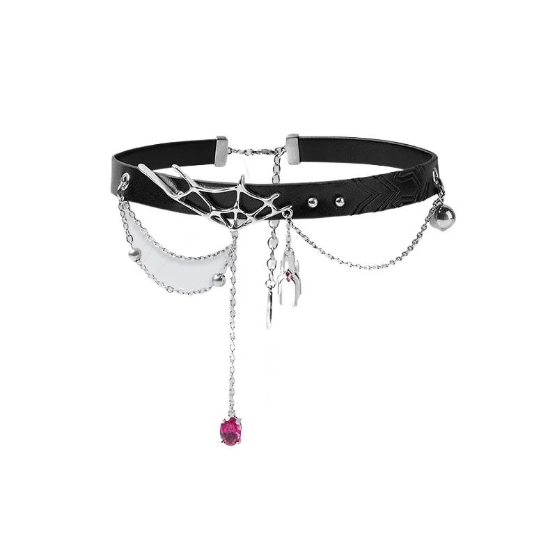 kafka-necklace-game-honkai-star-rail-mihoyo-official-genuine-lolita-jk-cosplay-prop-pendant-choker-doujin-birthday-gift-for-girl