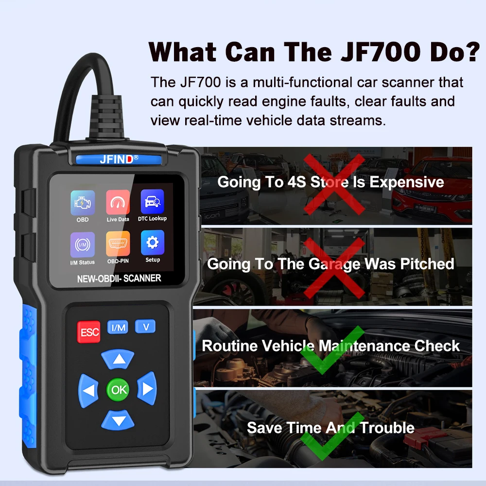 Scanner OBD2 Universale, Letto - Car Diagnostic Tool recensione e prezzo