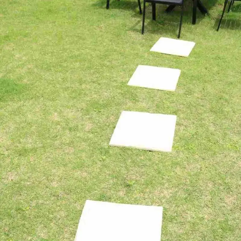 Garden Stepping Stones Stone Mat Garden Stones Large Stepping Stones Landscaping Step Stones 4 Pcs Decorative Stones Lawn