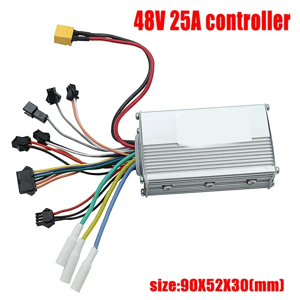 Brushless motor electric scooter controller with LCD display panel for 36V 48V 52V 60V supports thermal overload protection