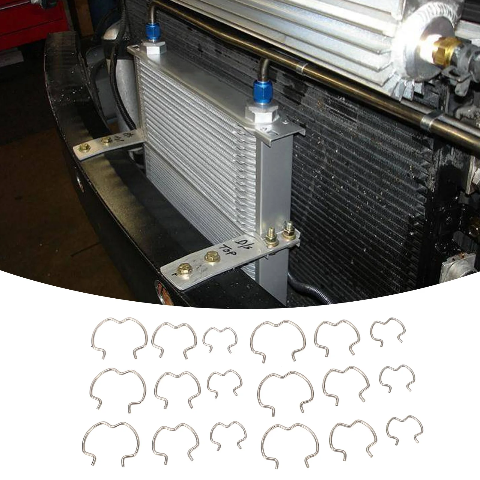 

Зажимы для быстрого соединения 800 801, фиксатор линии охладителя, металлический 3/8 дюйма, 1/2 дюйма, 5/8 дюйма, 3 разных размеров для автомобиля