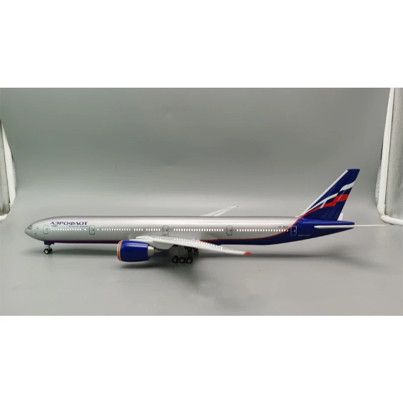 47CM 1:150 Scale Aeroflot Boeing 777 Airlines Diecast Model Airlines Resin Airplane Toys Collection Decoration Display Gifts Fan