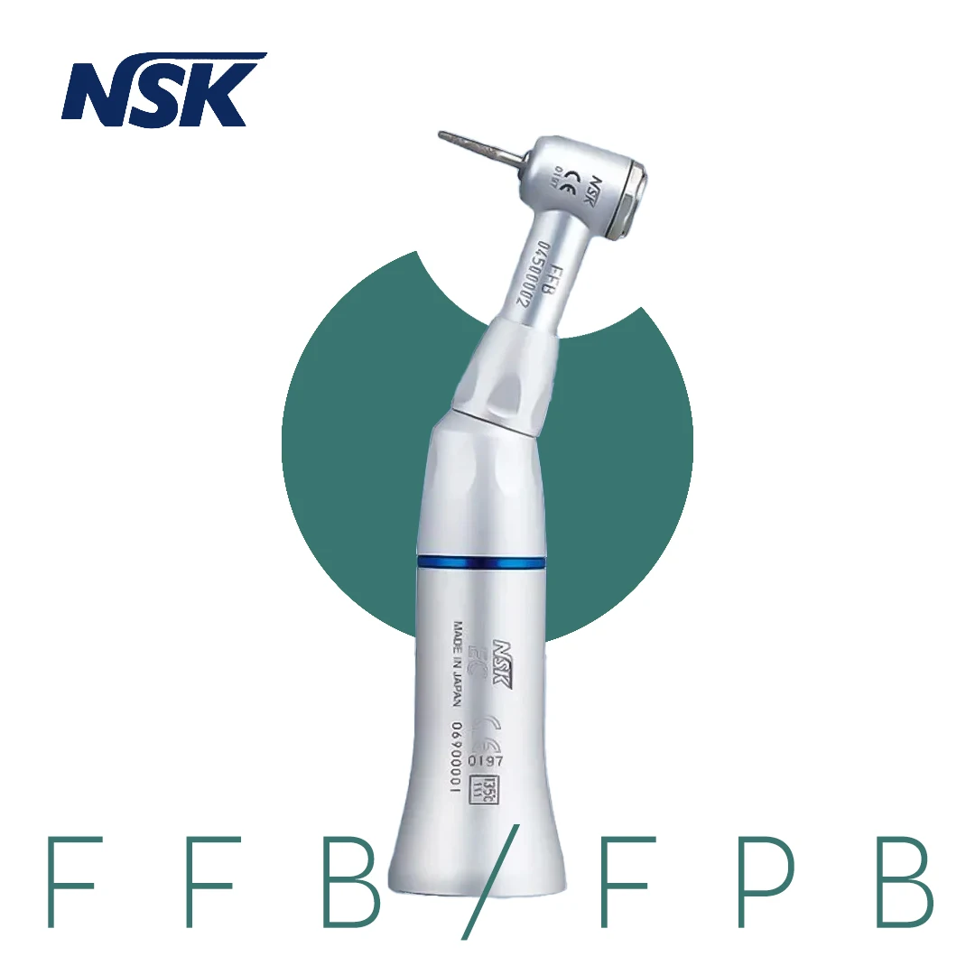 

NSK FFB/FPB Dental 1:1 Direct Drive Contra Angle Low Speed Handpiece Contra Angle Handpiece CA-burs Ø 2.35 mm/FG-burs 1.6mm