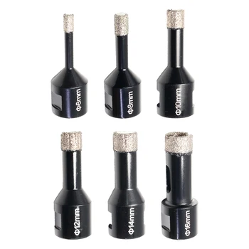 1szt Wiertła diamentowe do płytek ceramicznych Wiertła do marmuru granitowego z otwornicą M14 6mm 8mm 10mm