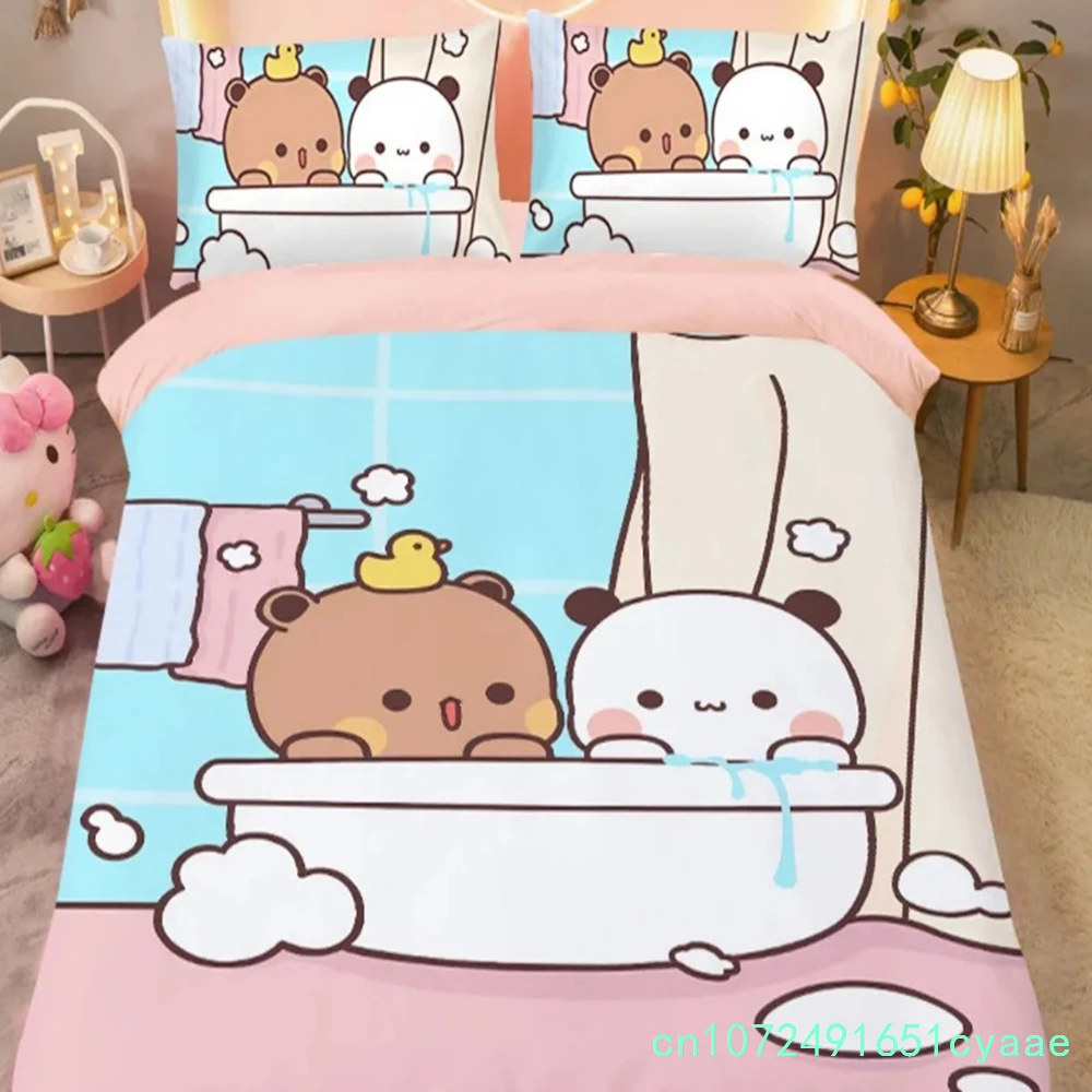 Kawaii Bubu And Dudu Bedding Sets For Children And Adults Lovely children's Duvet Cover Comforter Bed Single Twin Full King Quee