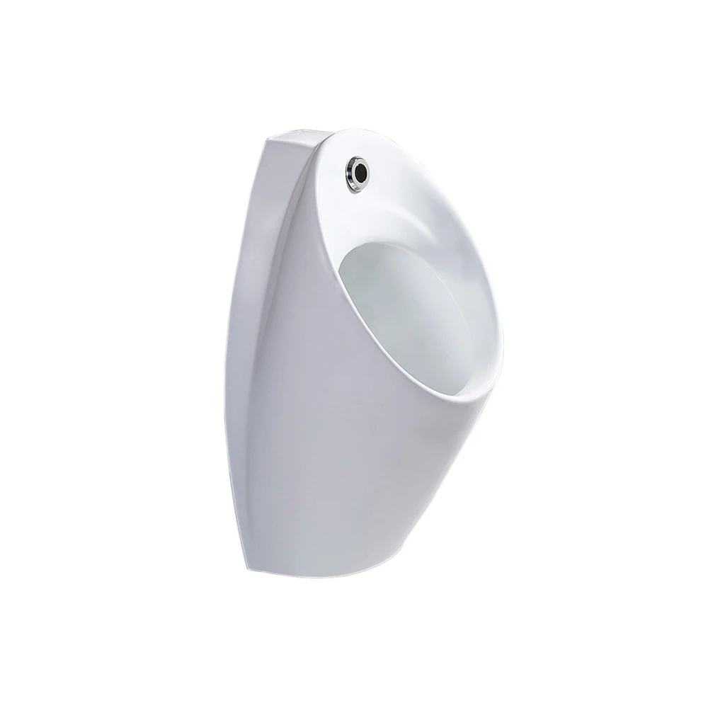 Hochwertiges WC-Wand-Urinal, wassersparendes Keramik-Urinal mit öffentlichem Auto-Sensor