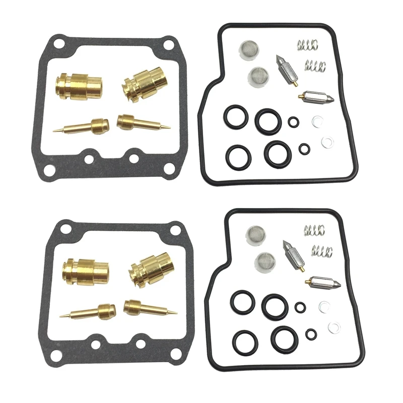 2Set Motorcycle Carburetor Repair Kit Seat Gasket For Suzuki VX800 VS1400 Intruder 1990 1991 1992