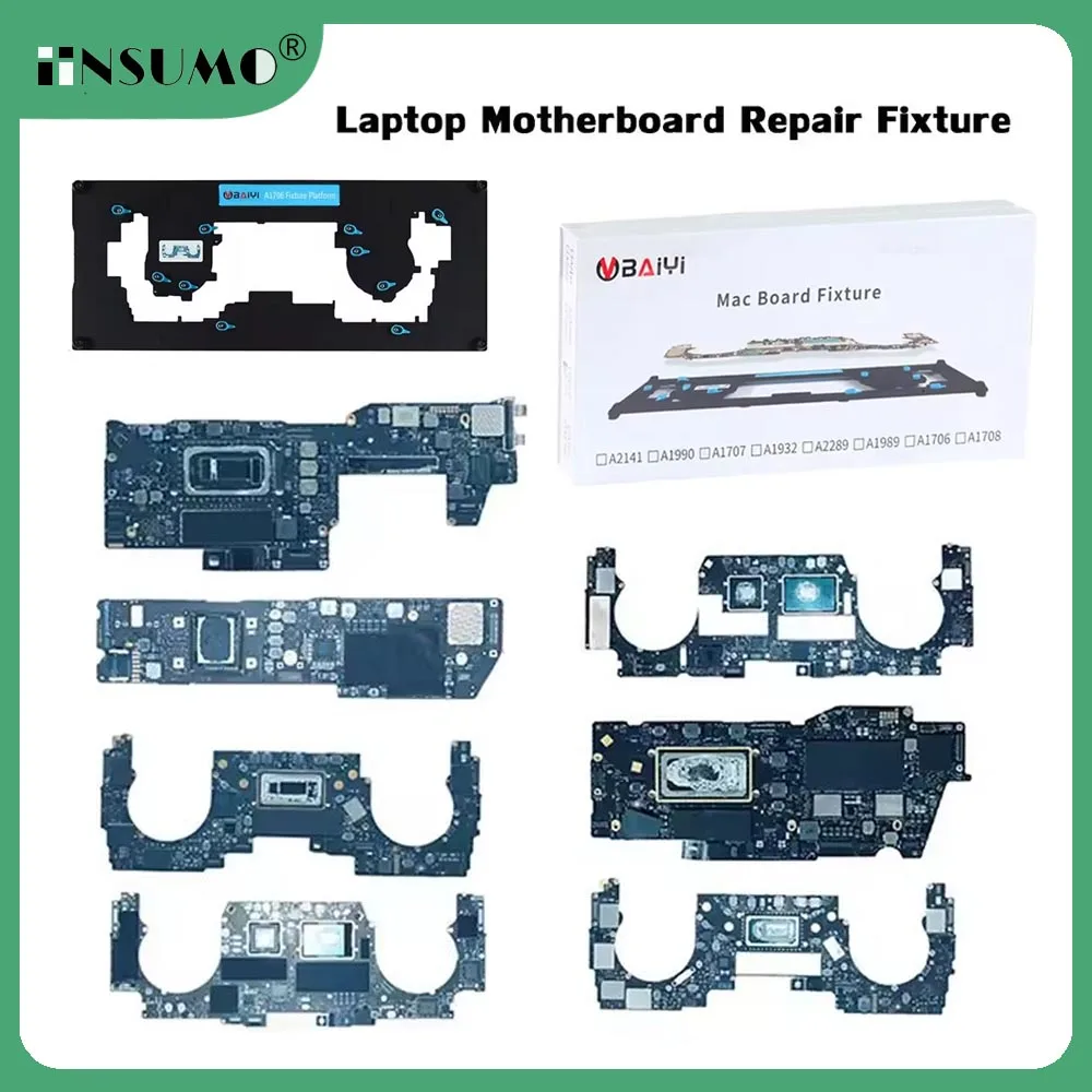 

Sofix Mac Board Fixture Motherboard PCB Repair Prying Hard Disk Memory Chip Soldering Maintenance Platform for Macbook Repair