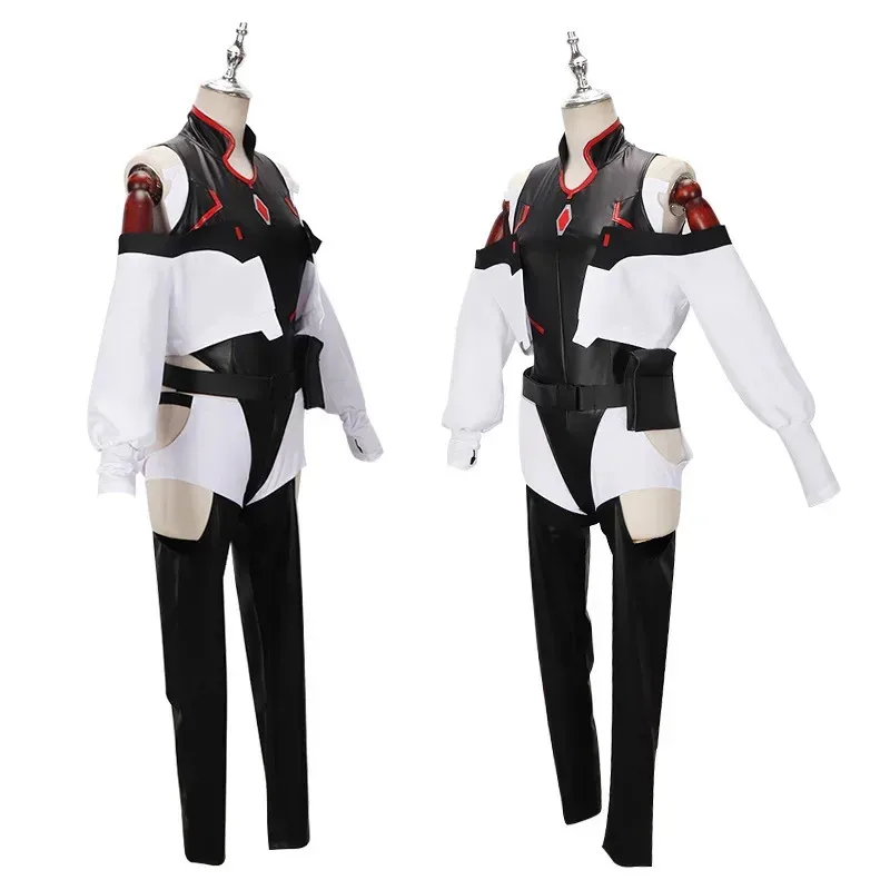 Anime Cyberpunk Edgerunners Lucy Costume Cosplay Tuta Tute Giacca Parrucca Abito completo Costumi di Halloween per donne e uomini
