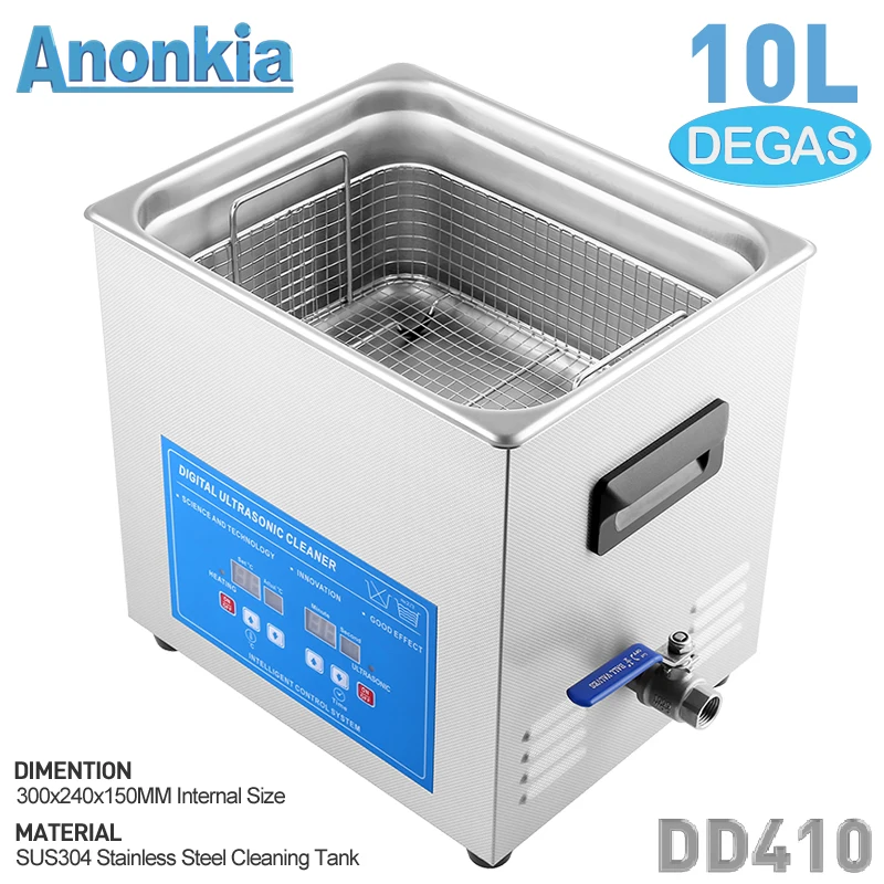 10L デジタル加熱脱気超音波クリーナーマシン医療外科器具洗浄用