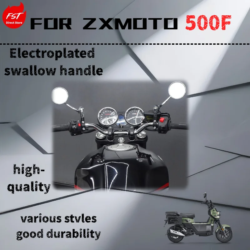

For ZXMOTO 500F modified handlebars, steering handlebars, comfort handlebar accessories