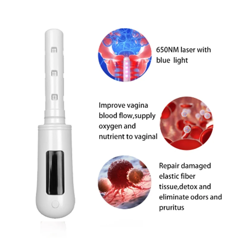 Home use red light vaginitis therapy machine For Mild cervical erosion, cervicitis and Pelvic floor rehabilitation