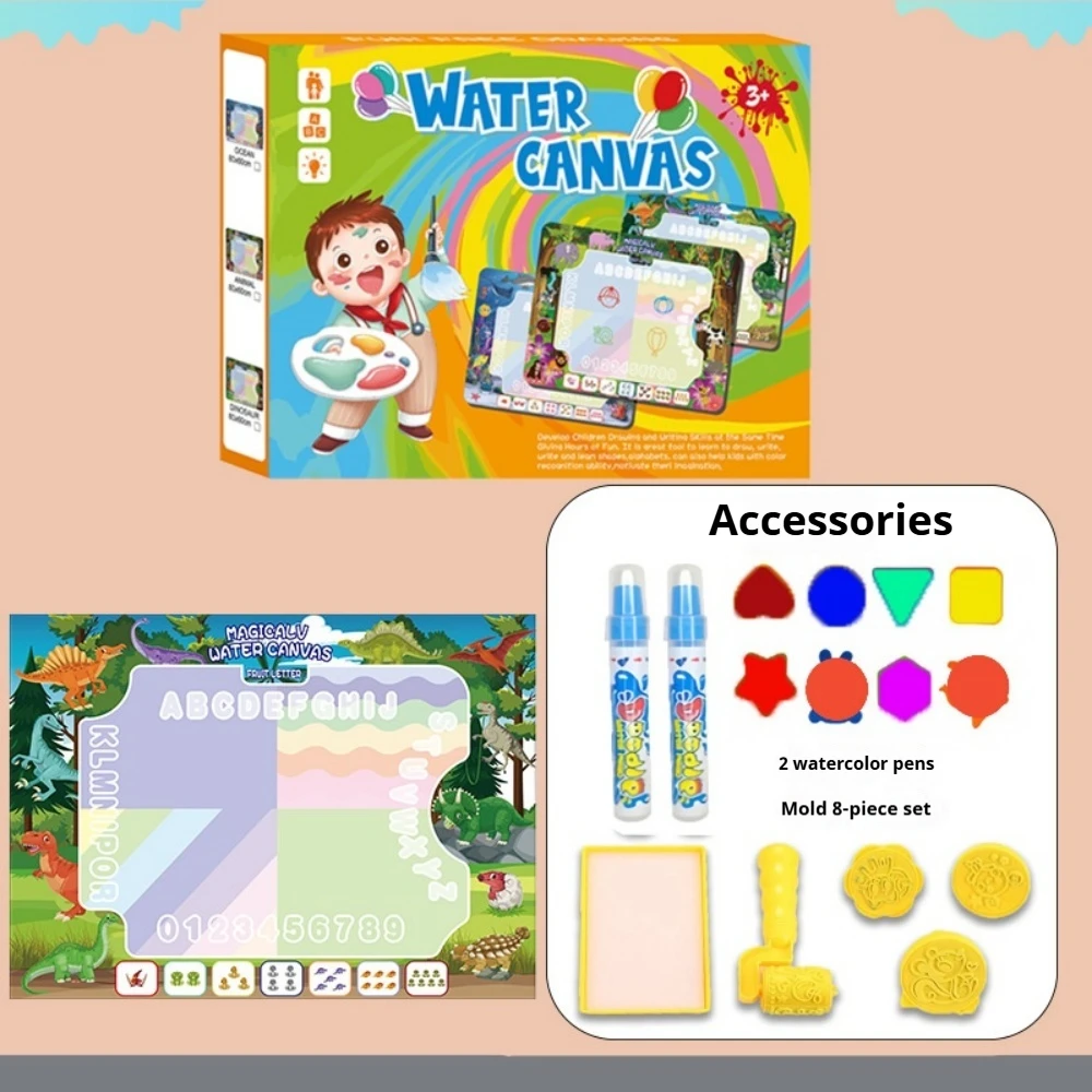 

Детская водная живопись, холст, мокрая живопись, книга для рисования водой, граффити, коврик для мокрой живописи, детские игрушки