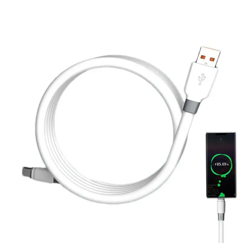 Fast USB Type-c Cable 120W Charging Cable Fast Charging Data Cord Charger 6A USB Cable C For Huawei Andriod Mobile Phone