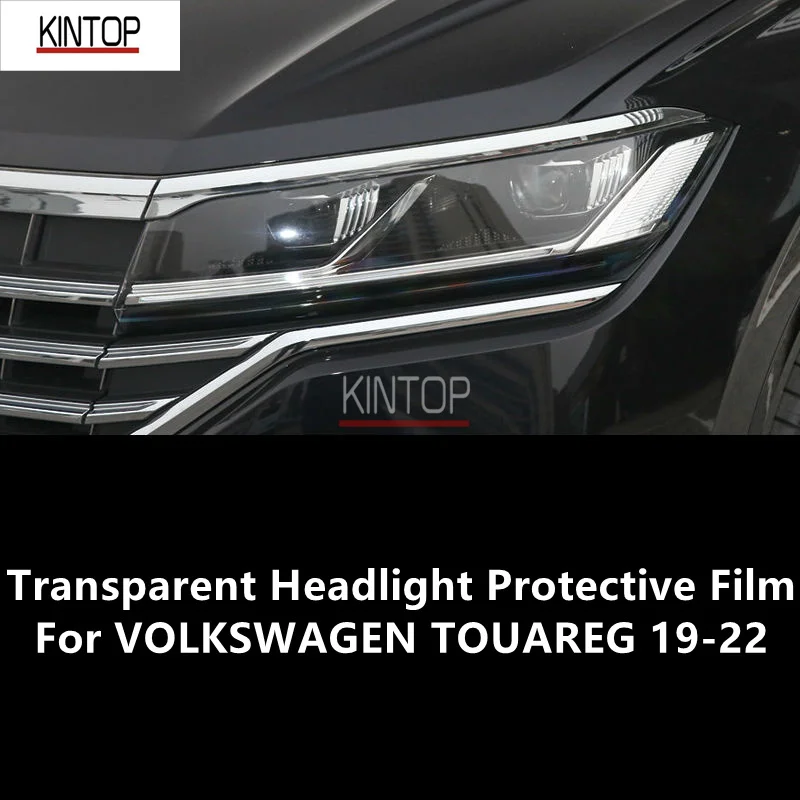 

For VOLKSWAGEN TOUAREG 19-22 TPU Transparent Headlight Protective Film, Headlight Protection,Film Modification