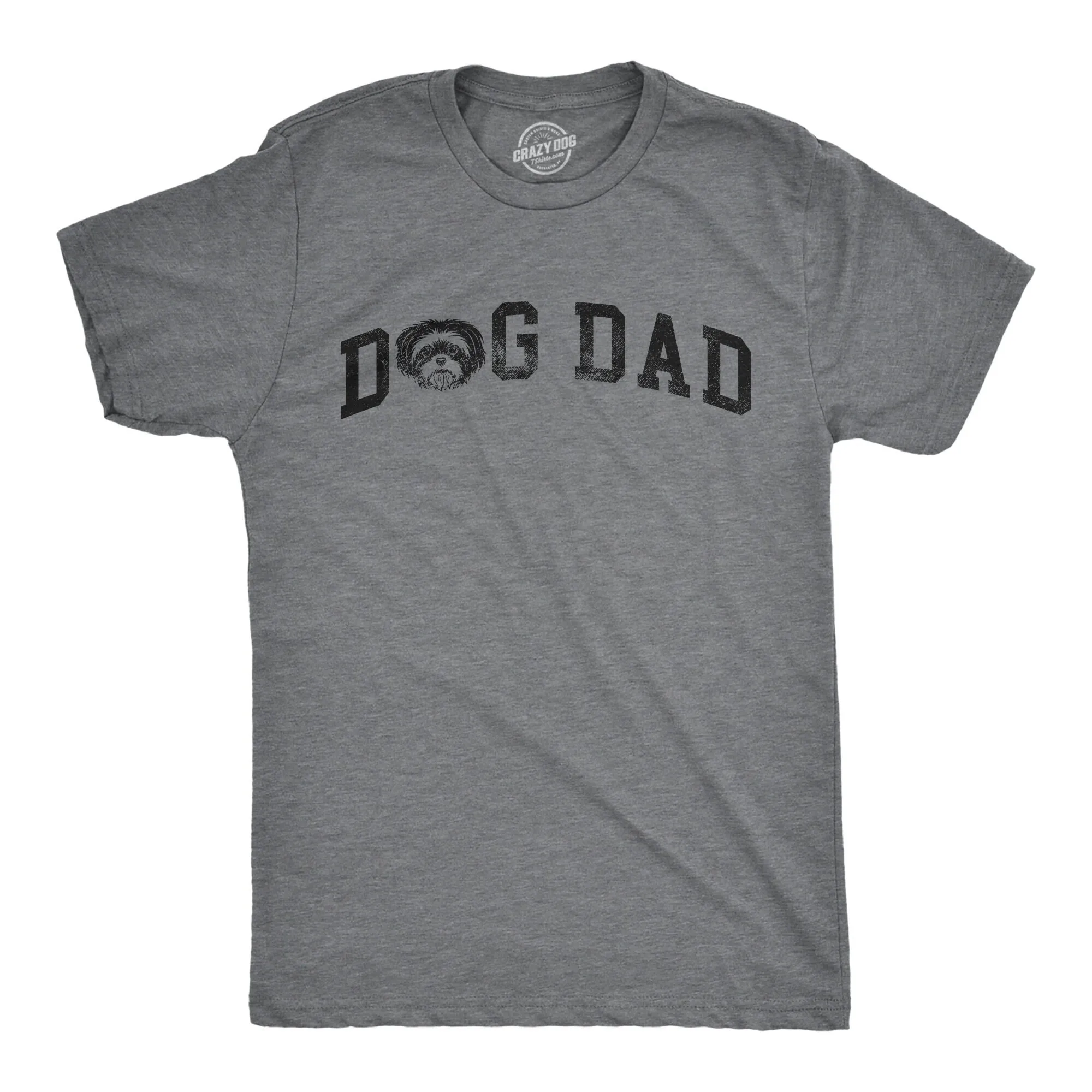 Dog Dad Shih Tzu Funny T Shirt Mens For Lovers Owners Owner Lover