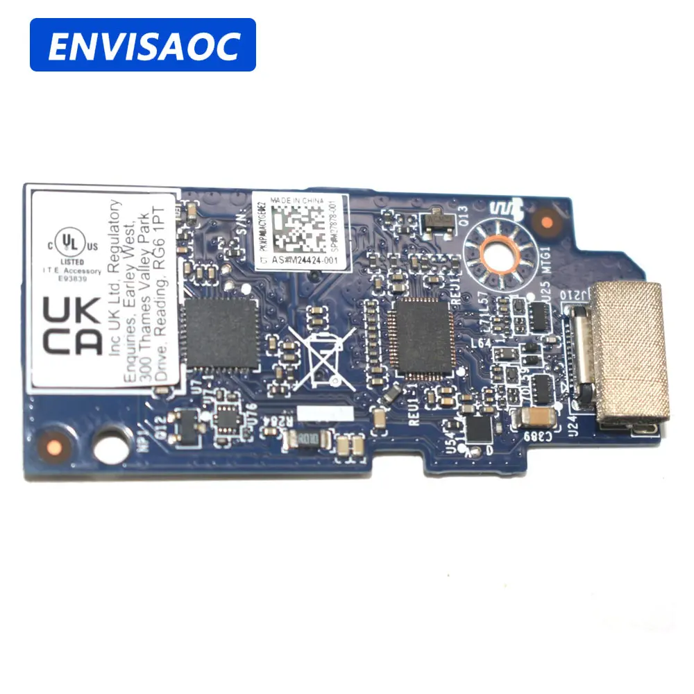 Compatible With For HP Z2 Tower G8 Workstation Desktop Front USB-C 3.2 Type-C 20GBPS Port Jack Card Board M27878-001 M24424-001