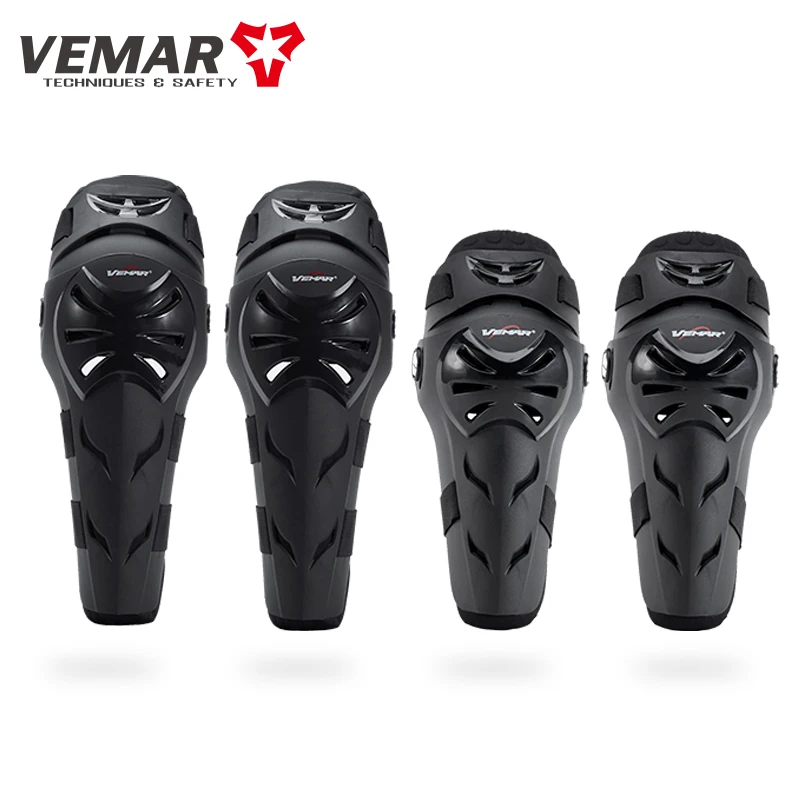 4Pcs/set VEMAR Motorcycle Elbow Guard Kneepad Motorbike Outdoor Sports Bicycles Scooters Riding Protector Elbow Brace Knee Pads