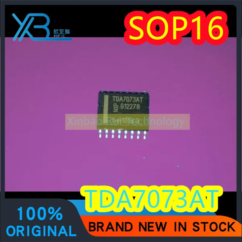 

(5/20piece) TDA7073AT TDA7073 bridge driver chip IC SOP-16 100% brand new good quality original electronics