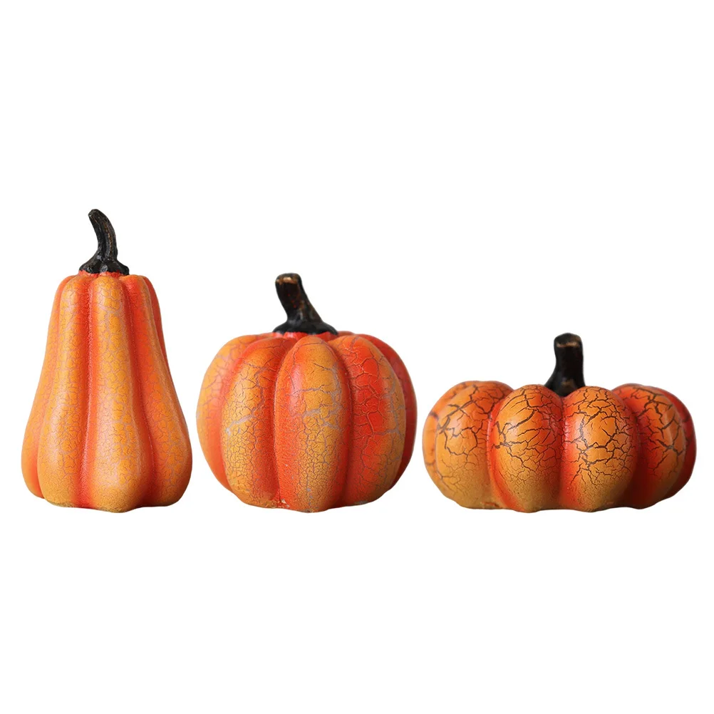 

1Set LED Pumpkin Lamp Creative Crack Pattern Halloween Night Lamp Desktop Ornament Festival Light Decor Crack Pumpkin Light