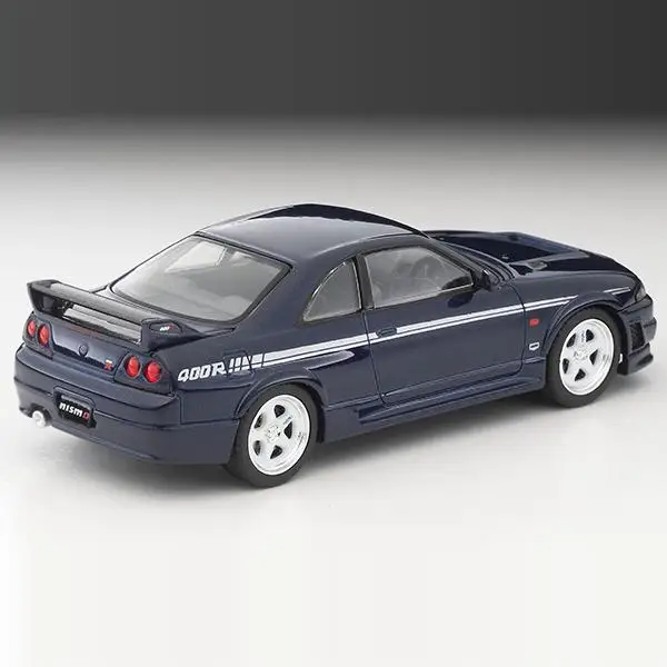 TOMICA TLV 1:64 N305c NISMO 400R blue, alloy die-cast miniature simulation car Tide play model, boy toy Holiday birthday gift.