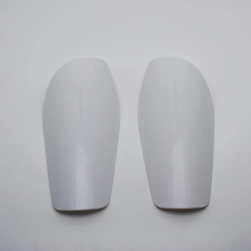 10 pairs  Custom Blank White Sublimation Football Shinguards Guards Shinpads Soccer Pads Mini Shin Pad blanks