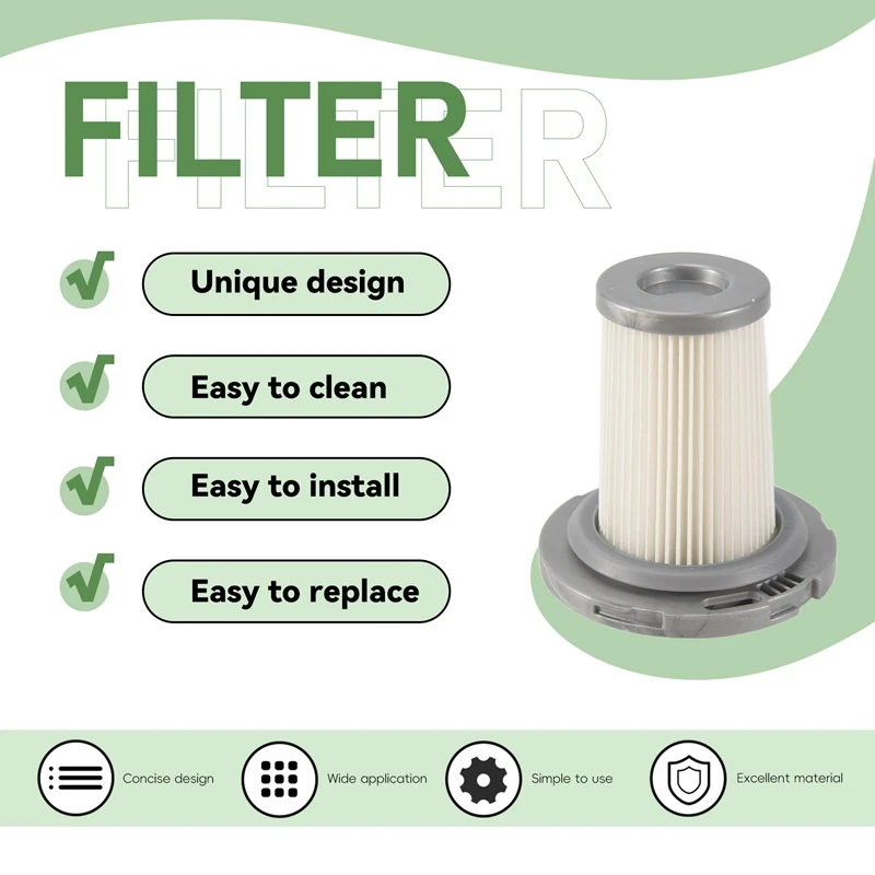 4 buah untuk Rowenta ZR009005 Filter HEPA untuk x-force Flex 8.60 pembersih vakum nirkabel suku cadang pengganti