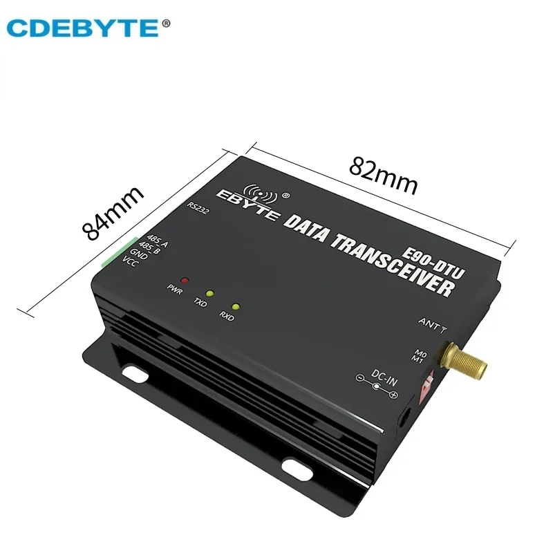 SX1268 433MHz Lora Data Transceiver Ad Hoc Network RS232 RS485 22dBm 5km Long Range RSSI SMA-K LBT RSSI E90-DTU-400SL22 CDEBYTE