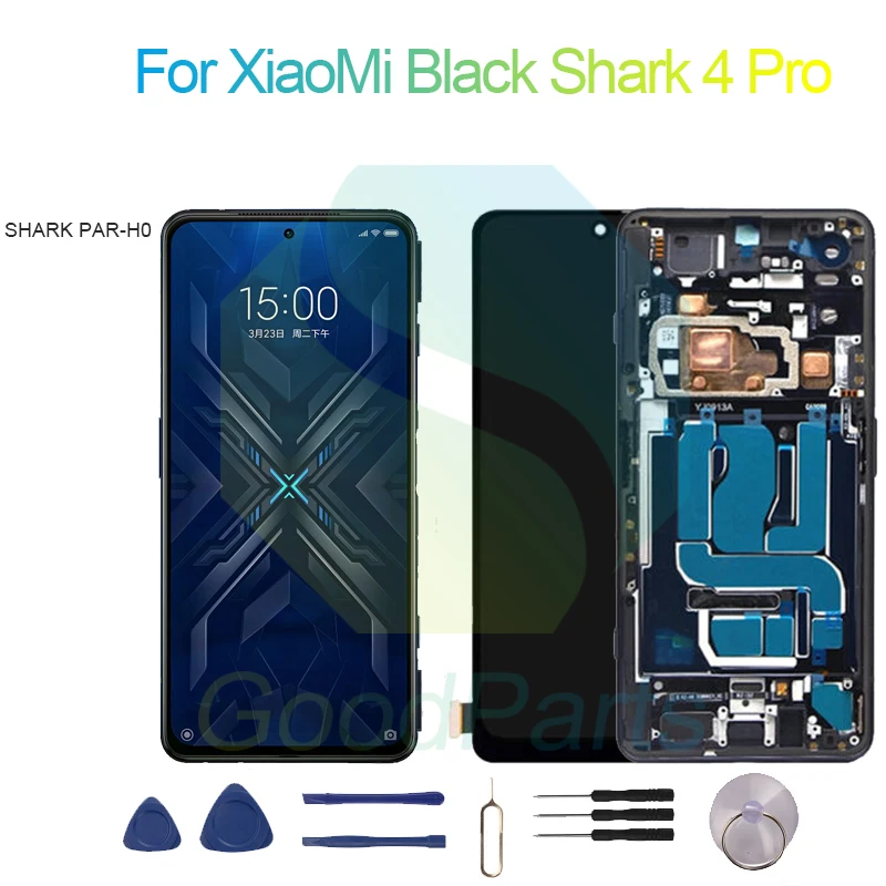 

For XiaoMi Black Shark 4 Pro Screen Display Replacement 2400*1080 SHARK PAR-H0 Black Shark 4 Pro LCD Touch Digitizer