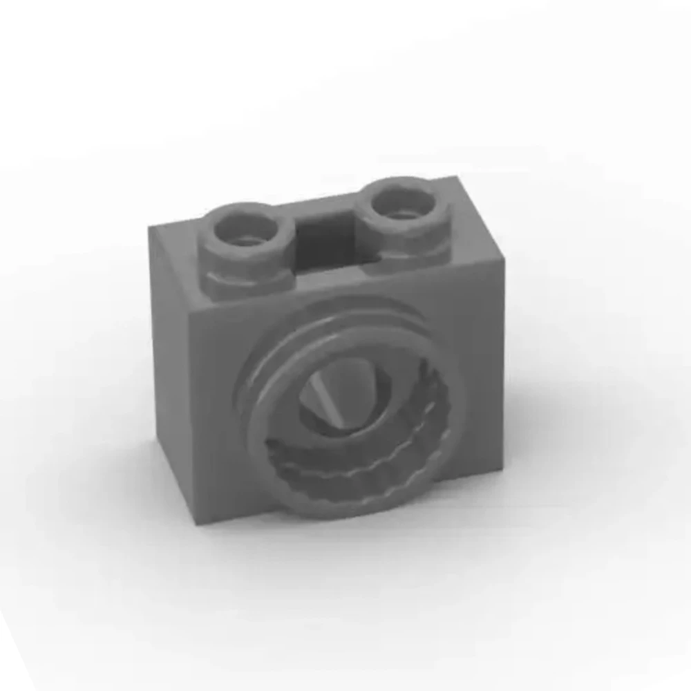 MOC 10PCS 80431 Modified 1x2x1 With Rotation Joint Building Blocks Kit 1/3 Socket Bricks Particle Idea Toys Children Xmas Gifts
