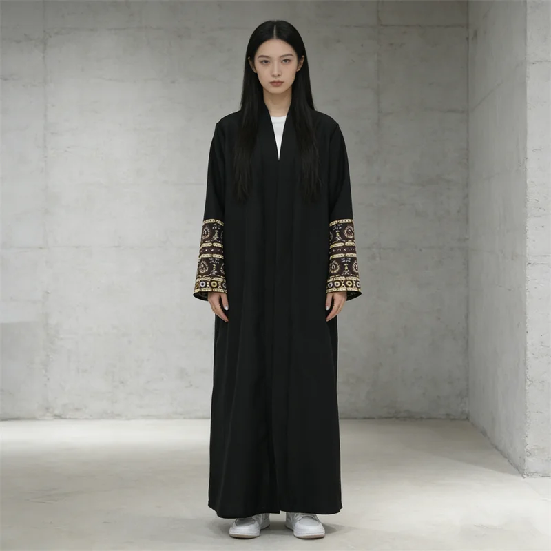 

Eid Ramadan Kimono Abaya Turkey Muslim Dress Saudi Arabia Kebaya Robe Femme Musulmane Women Caftan Djellaba Islam Cltohing Gown