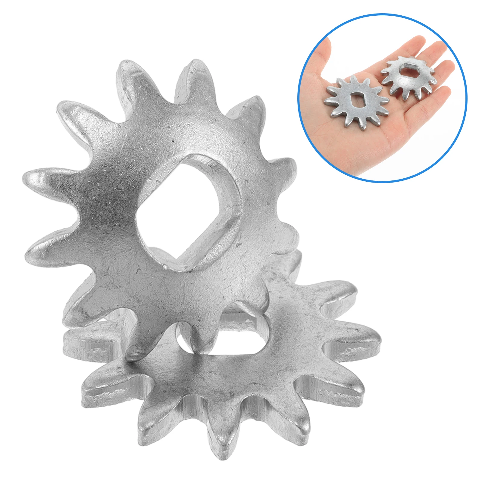 

2pcs Accessories Reusable Multi-Function Gears Sturdy Parts Outdoor Jack Adapter Car Maintaining Lifting Replacement