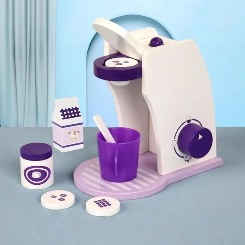 F62D แบบจำลองเครื่องปั่นที่สมจริงในช่วงบ่าย TEA Educational Kitchen แกล้งทำเป็นชุดเล่นของเล่นชุด