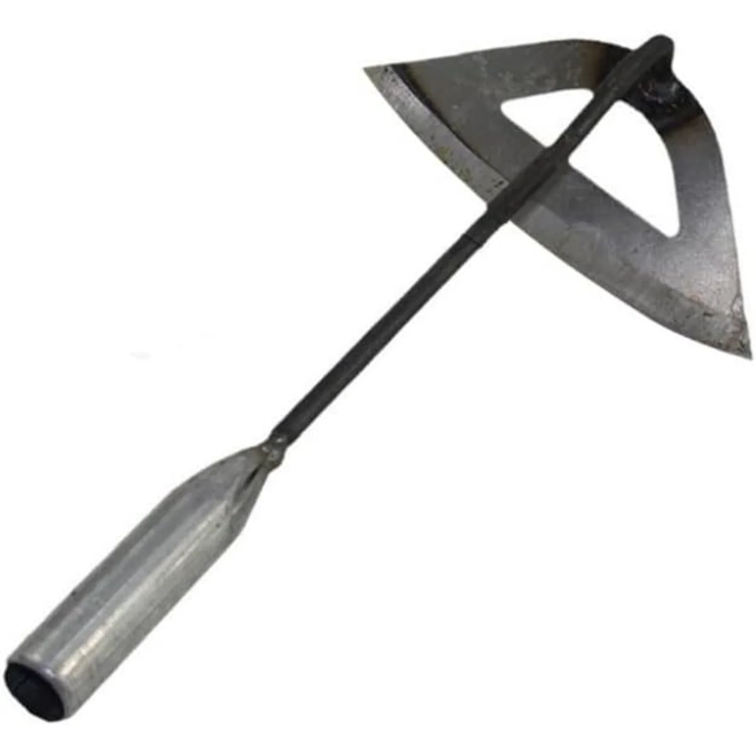 

Garden Tools Hollow Hoe, All-Steel Hardened Hollow Hoe Garden Tool Hand Shovel Weed Puller Accessories for Planting Raising Flow