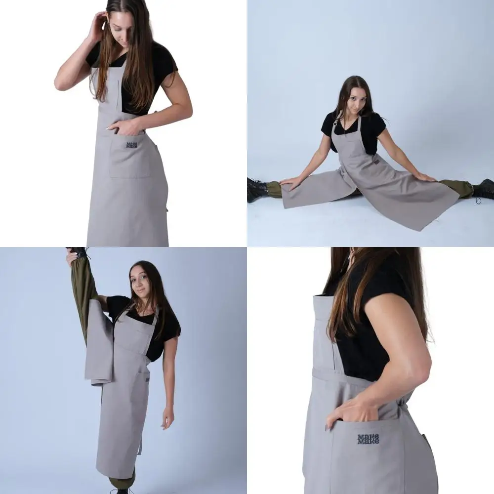 

Unisex Split-Leg Waterproof Pottery Apron for Artists | Unisex Protective Art Coveralls | Clay-Resistant Apron | Artistic Cerami