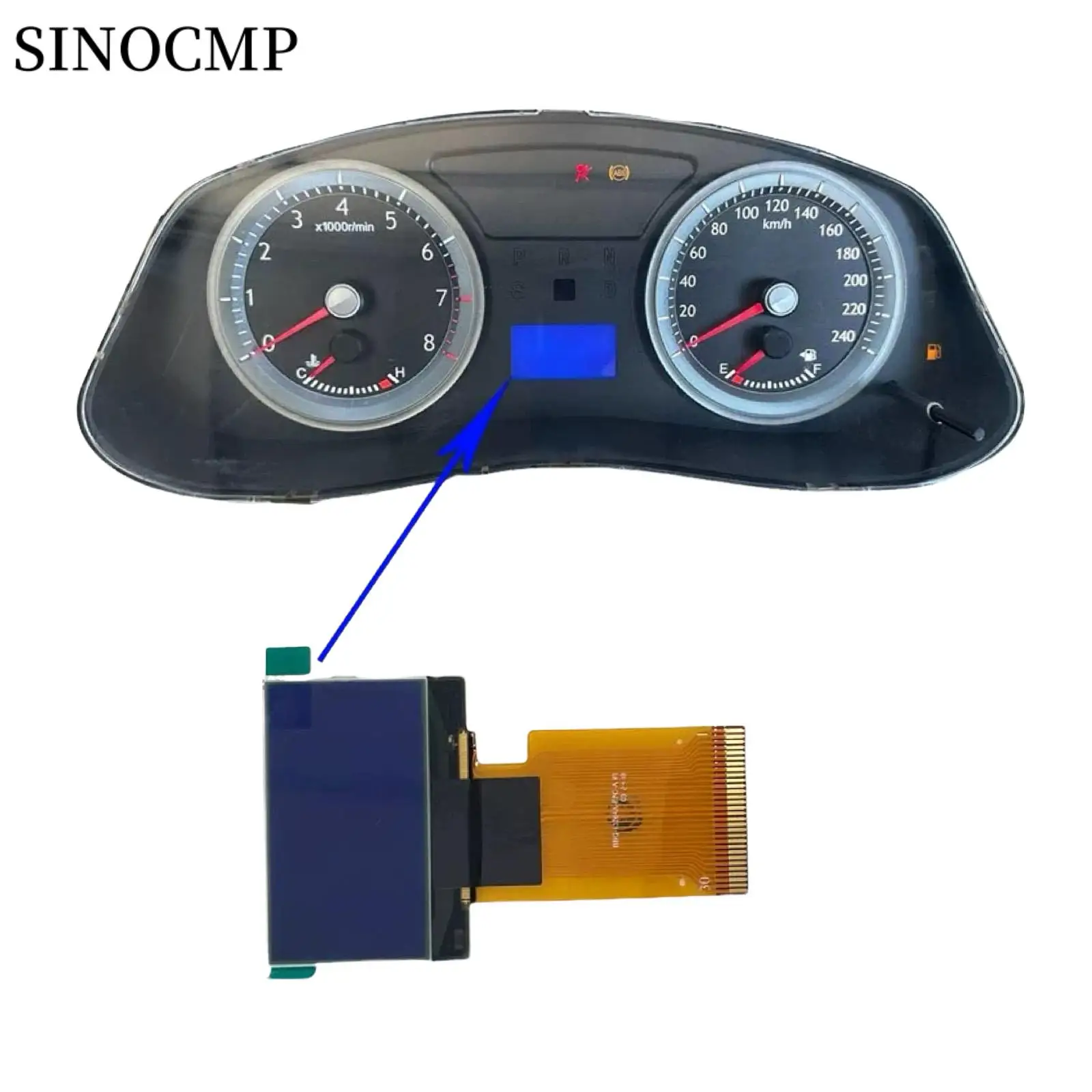 

Car Dashboard Small Screen Display LCD Screen 01715889 01710333 01700190 For Geely Emgrand EC820 EC8 EC825 Car Auto Parts