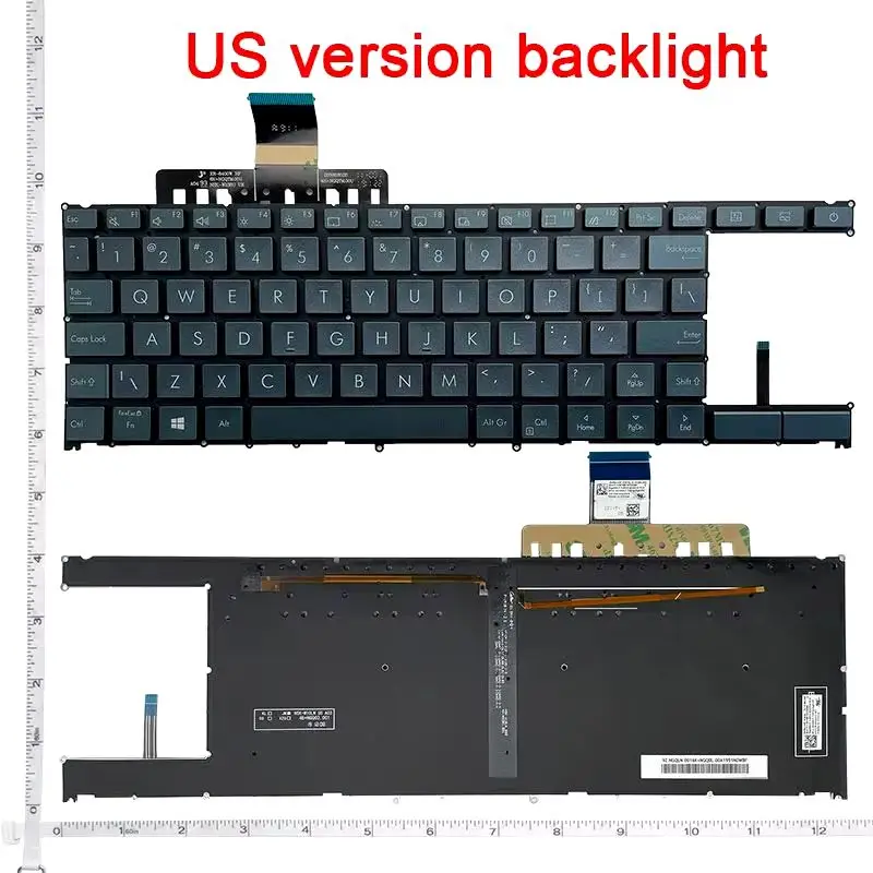 NEW US Keyboard For Asus Zenbook duo X2 Duo UX481 UX482/F/FL EA UX4100E/EA UX4000 UX482EA UX8402ZE Laptop Backlit