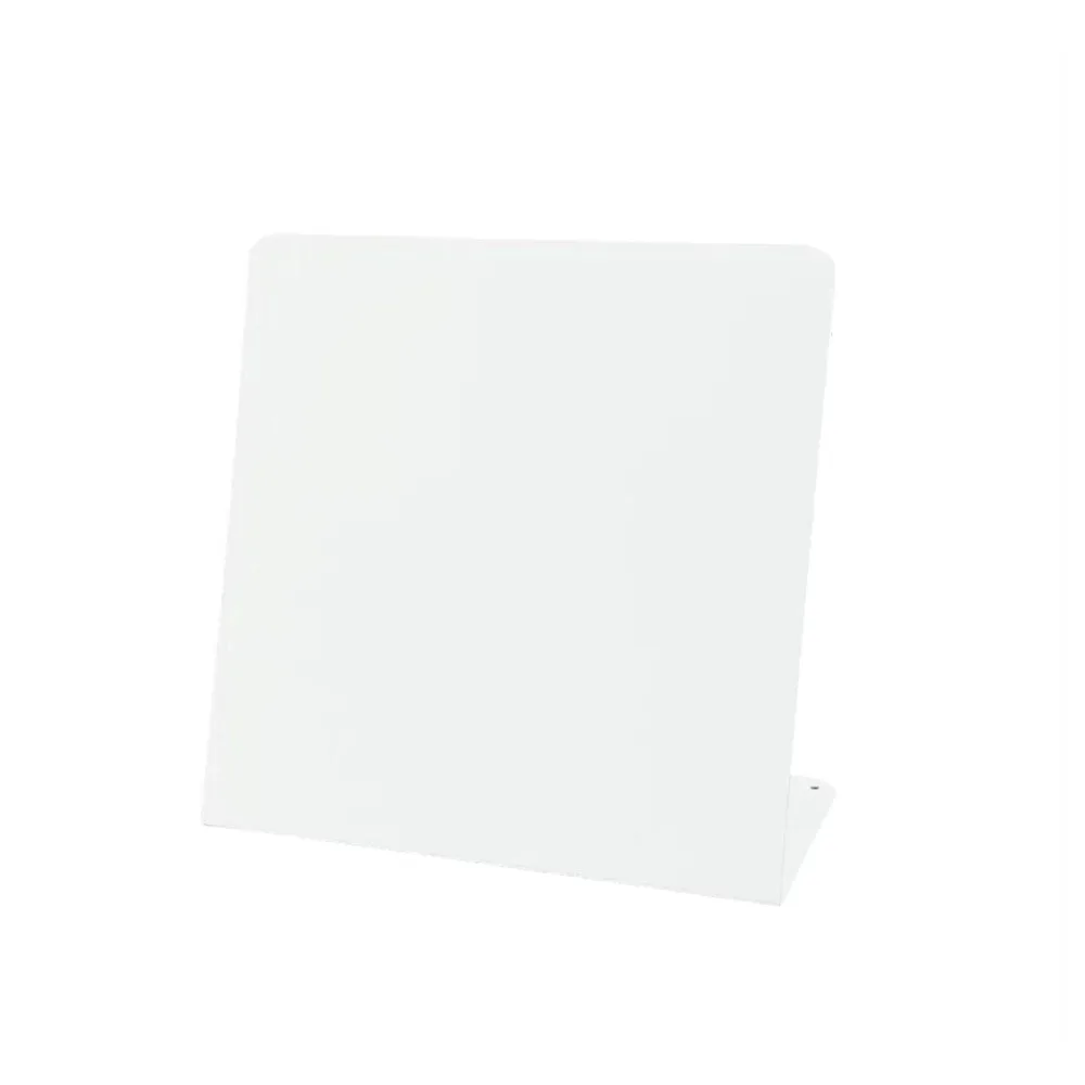 

Metal Magnetic Blackboard DIY Design Badge Notes Storage Desktop Message Board Vertical Storage Display Board School Office