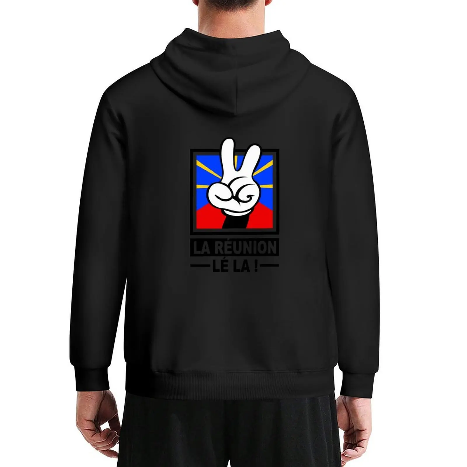 

974 La Réunion lé la ! Mavéli - B Hoodie hooded shirt autumn autumn jacket men man hoodie