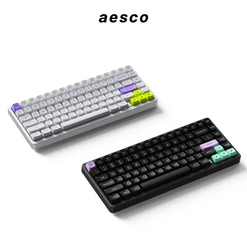 Aesco A67 A83 Mechanical Keyboard Inductor Switch Dual Mode 0.013RT Hot Swap Office Customized Gaming Keyboard Accessories Gift