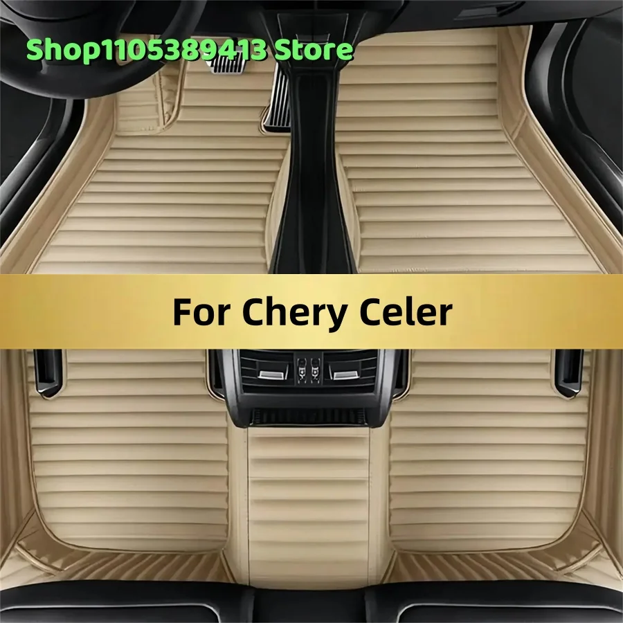 Tapetes Personalizados para Carro Chery Celer 2024 2025 2026 2027 2028 Acessórios para Tapetes de Carro Carpetes Automotivos