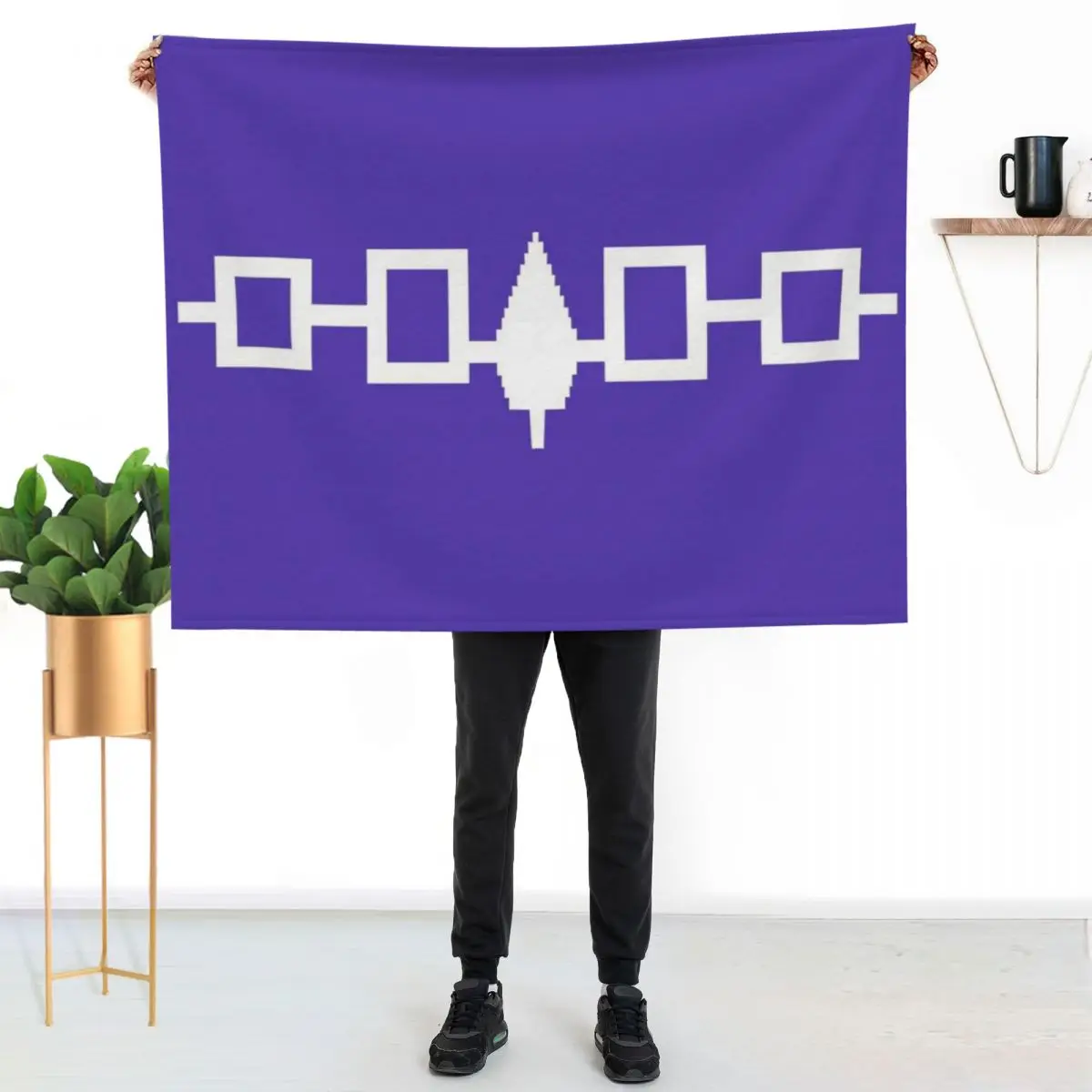 Hiawatha Belt - Iroquois Throw Blanket christmas decoration Weighted Luxury Throw blankets ands Beautifuls Soft Beds Blankets