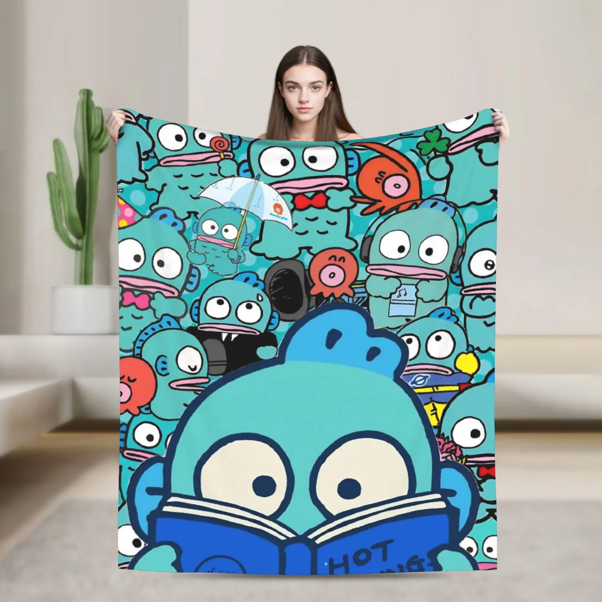 

Аксессуары Hangyodon, одеяло, супер мягкие уютные пледы для дивана, 50x60 дюймов, покрывало разных размеров