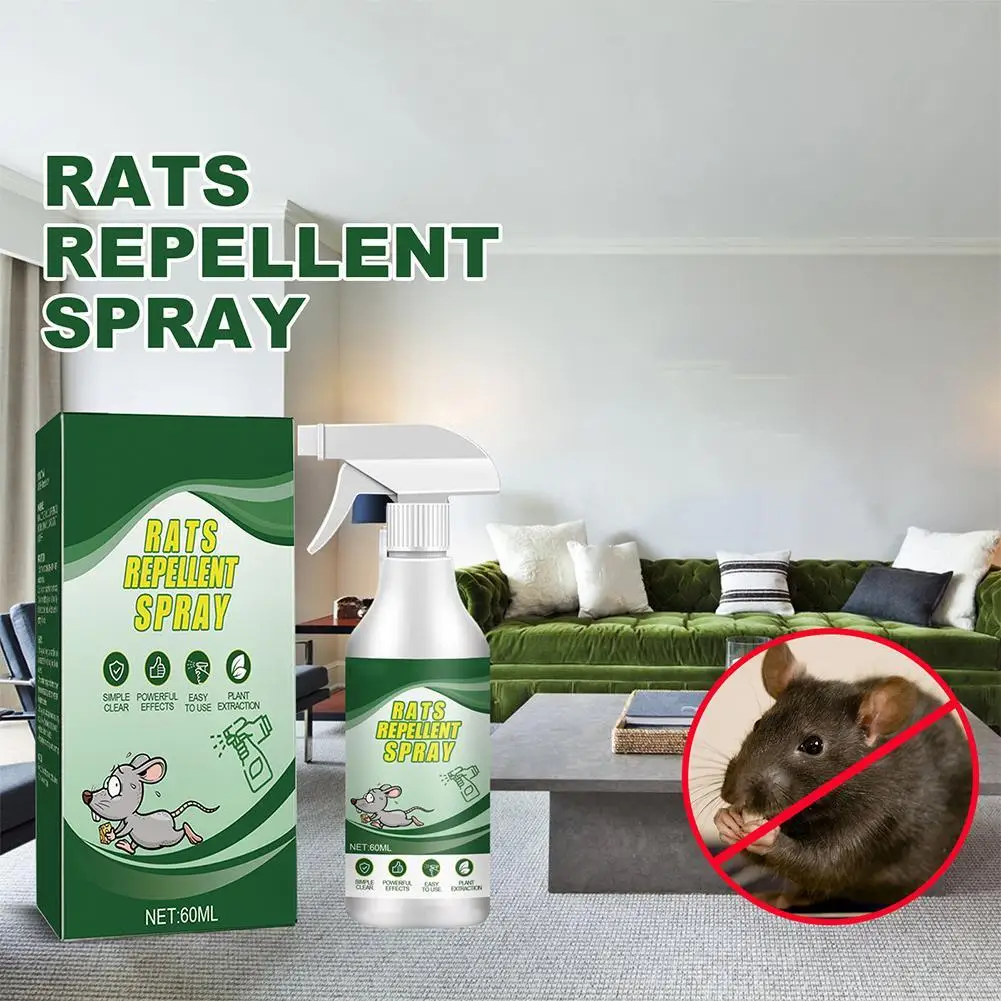60 ml Automobil Motor Ratte Maus Repellent Spray Natürliche Fahrzeug Motor Spray Auto Reinigungsmittel