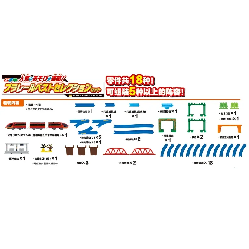 TAKARA TOMY Tomica Plarail 2024 Best Selection Model Die-casting Collection Kids Room Decor Xmas Gift Toys for Boys Girls Train